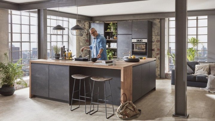 grifflose kueche coesfeld hochwertig grau braun 1030x663